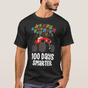 Camiseta Rapazes 100º Dia do Caminhão de Monstro Escolar 10