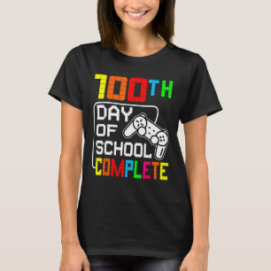 Camiseta Rapazes 100.º Dia da Escola Completa Jogo De Vídeo
