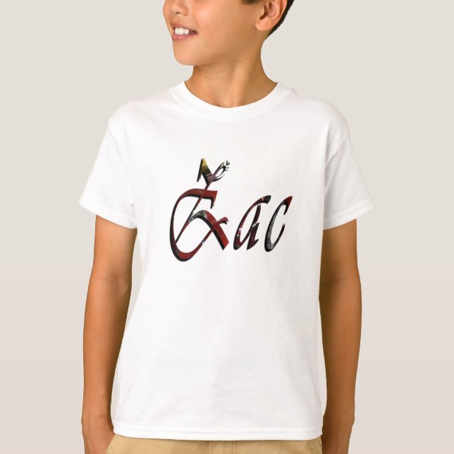 Camiseta Rapazes chamados Zac, (Frente)