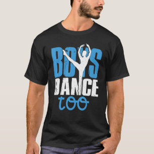 Camiseta Rapazes dançam Balé para dança de salão
