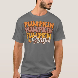 Camiseta Rapazes de Ação de Graças de Pumpkin Season Spice