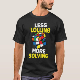 Camiseta Rapazes de Cubo Cubo Quebra-cabeça de Velocidade