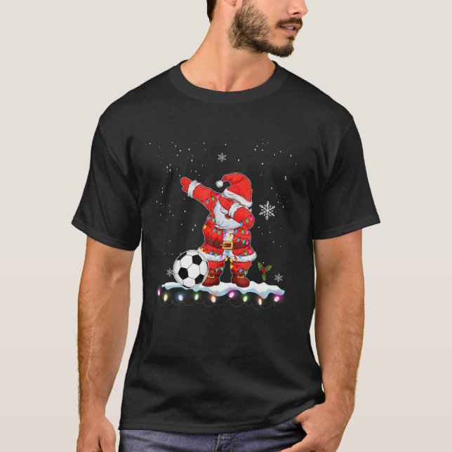 Camiseta Rapazes de Natal do Papai Noel (Frente)