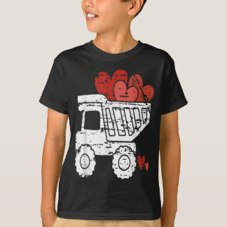 Camiseta Rapazes, Dias de os namorados, caminhões, crianças