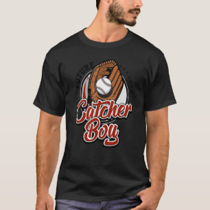 Camiseta Rapazes Gráficos Softball Homens Crianças Catcher