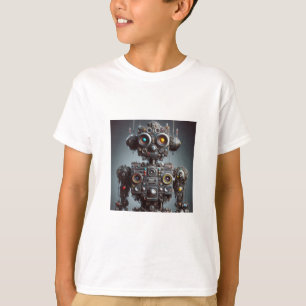 Camiseta Rapazes inspirados em robôs