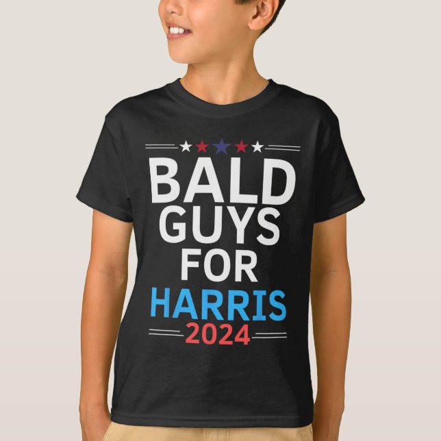 Camiseta Rapazes Para Kamala Harris 2024 - Kamala Harris 20 (Frente)