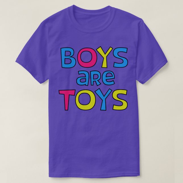 Camiseta Rapazes são brinquedos (Frente do Design)