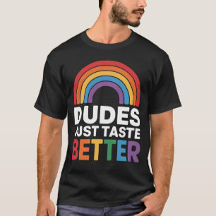 Camiseta Rapazes São Simplesmente Mais Saborosos Funny Gay