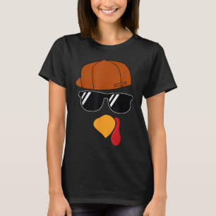 Camiseta Rapazes Turquia Enfrentam Óculos De Aquecimento Do