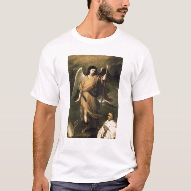 Camiseta Raphael do arcanjo com Bishop Domonte (Frente)