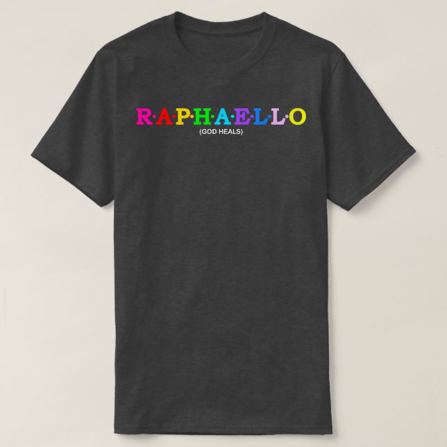 Camiseta Raphaello Deus cura 1 (Frente do Design)