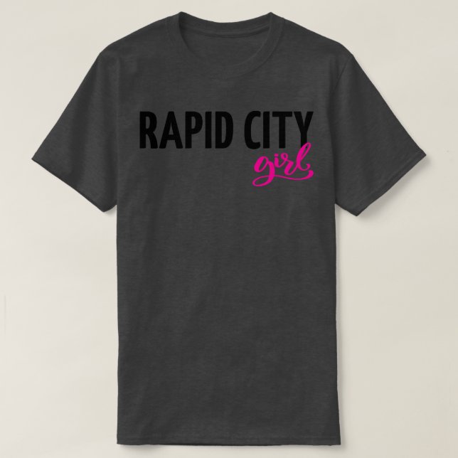 Camiseta Rapid City Girl (Frente do Design)