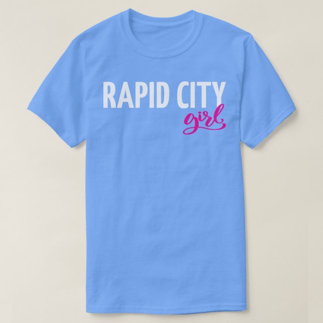 Camiseta Rapid City Girl 1 (Frente do Design)