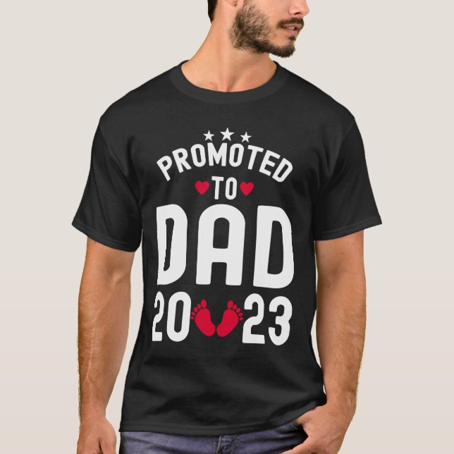 Camiseta Rapidamente, Pai De Gravidez, Primeira Vez (Frente)