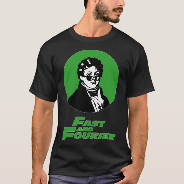 Camiseta Rápido E Fourier. Joseph Fourier Mathematician Sun (Frente)