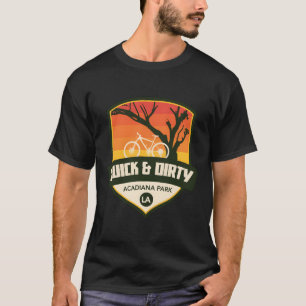 Camiseta Rápido E Sujo - Parque Acadiana, Louisiana