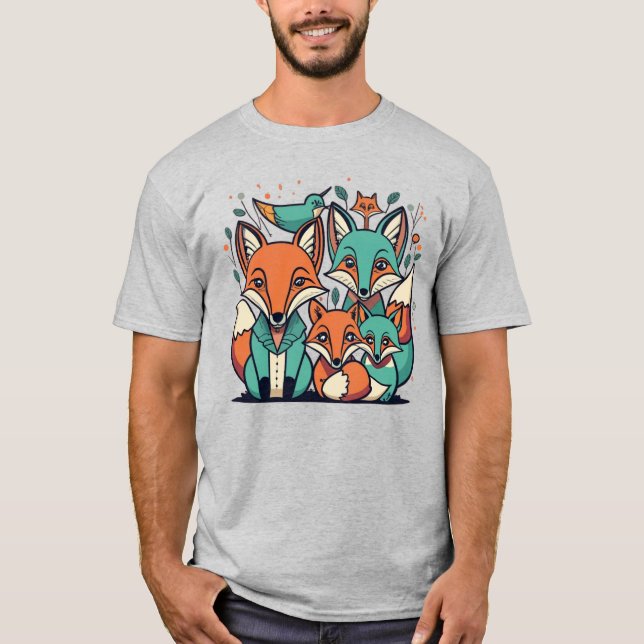 Camiseta raposa (Frente)