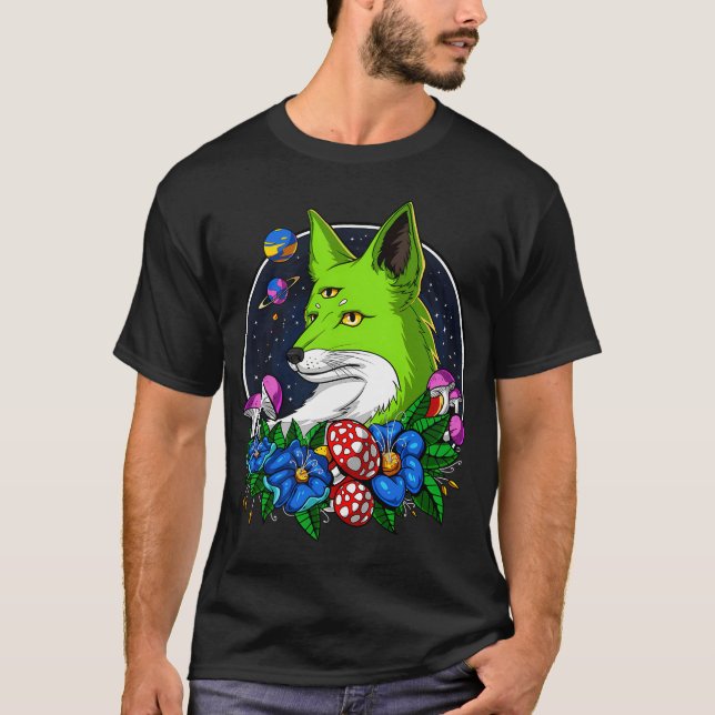 Camiseta Raposa Alienigena (Frente)