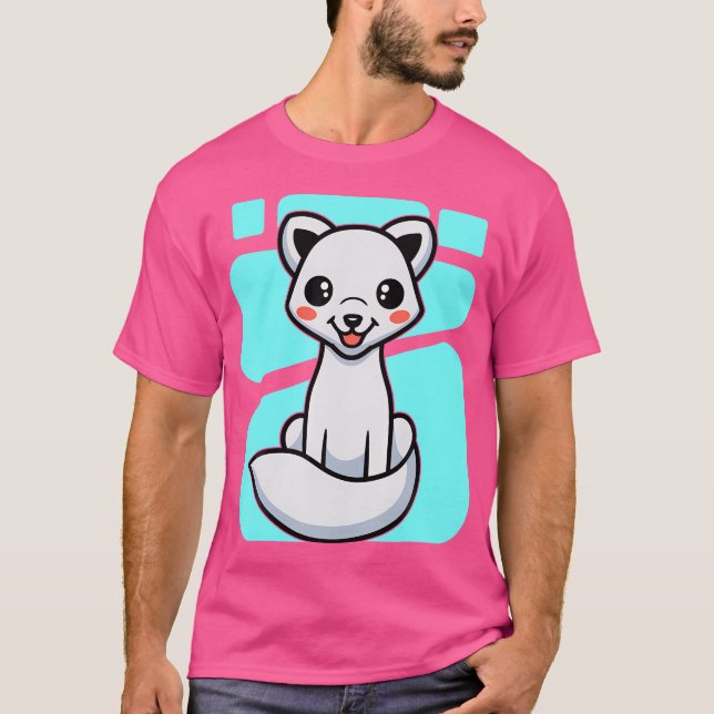 Camiseta Raposa Árctica (Frente)