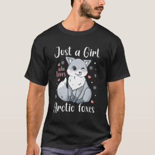 Camiseta Raposa Árctica Apenas Uma Pessoa Que Ama Raposas Á