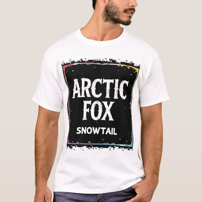 Camiseta raposa-ártica (Frente)