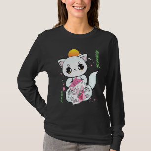 Camiseta Raposa Ártica Com Leite de Morango E Chá de Boba