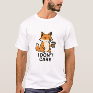 Camiseta Raposa Atrevida com Caneca de Café