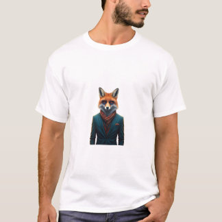 Camiseta Raposa-branca