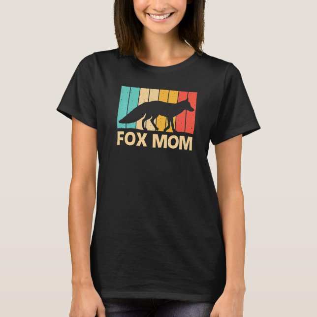 Camiseta Raposa Cachorosa Para Mamãe Mãe Fennec Fox Florest (Frente)