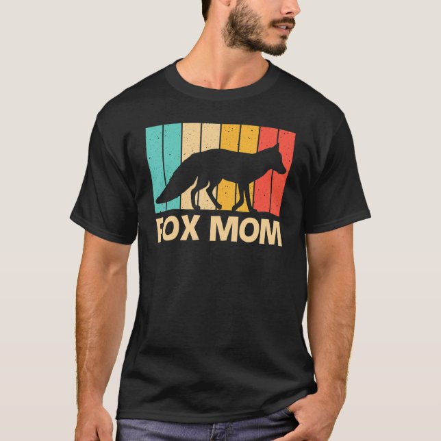 Camiseta Raposa Cachorosa Para Mamãe Mãe Fennec Fox Florest (Frente)
