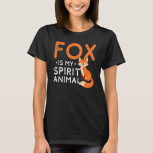 Camiseta Raposa Cinta Animal Favorito
