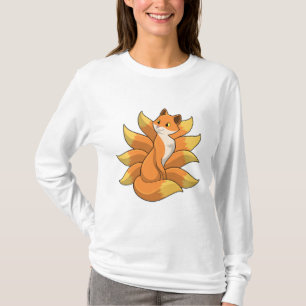 Camiseta Raposa com 9 coroas de raposa