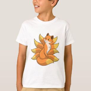 Camiseta Raposa com 9 coroas de raposa