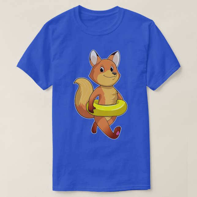 Camiseta Raposa com Lifebuoy (Frente do Design)