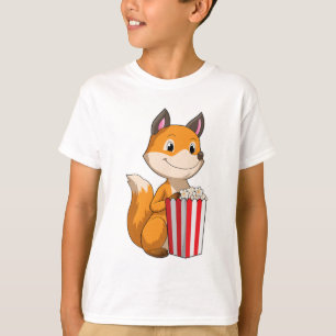 Camiseta Raposa com pipoca