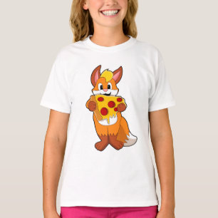 Camiseta Raposa com Pizza