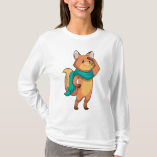 Camiseta Raposa com Scarf