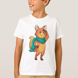 Camiseta Raposa com Scarf