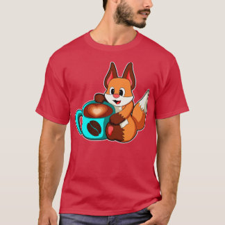 Camiseta Raposa com Taça de Café 1