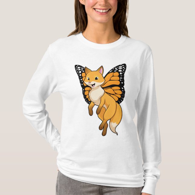 Camiseta Raposa com Wing (Frente)