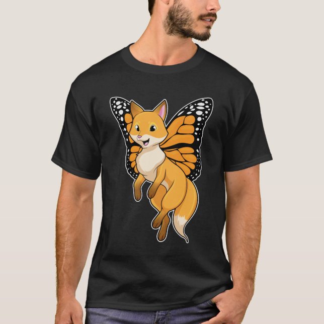 Camiseta Raposa com Wing (Frente)