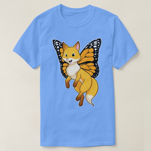 Camiseta Raposa com Wing (Frente do Design)