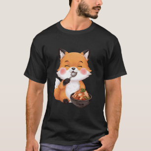 Camiseta Raposa Comendo Kimchi