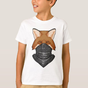 Camiseta Raposa como Bandido com Lenço