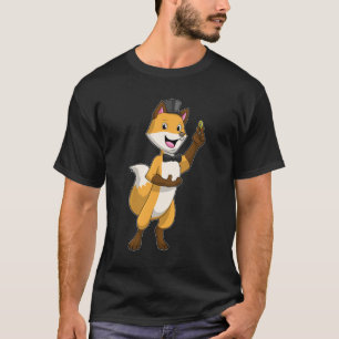 Camiseta Raposa como Noivo com Aliança de Casamento