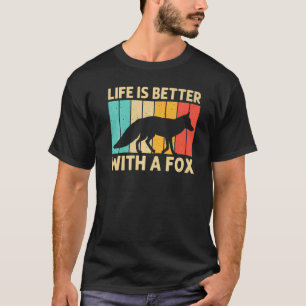 Camiseta Raposa Cura Para Homens Fennec Fox Floresta Árctic