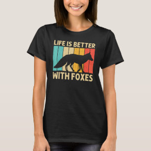 Camiseta Raposa Cura Para Homens Fennec Fox Floresta Árctic