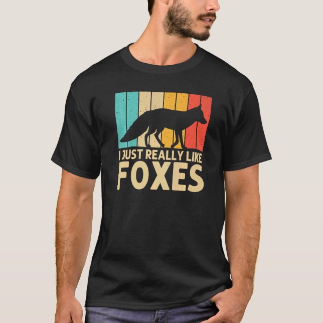 Camiseta Raposa Cura Para Homens Fennec Fox Floresta Árctic (Frente)