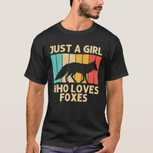 Camiseta Raposa Cura Para Meninas Crianças Fennec Fox Love
